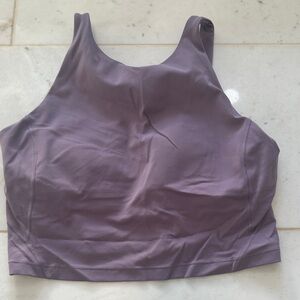 Violet LuluLemon Athletic Align Crop Tank Top